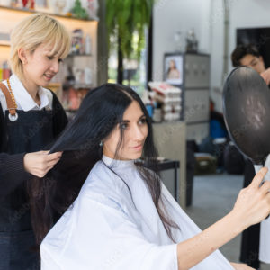Get your hair cut 3 times and get 20% all products in the shop